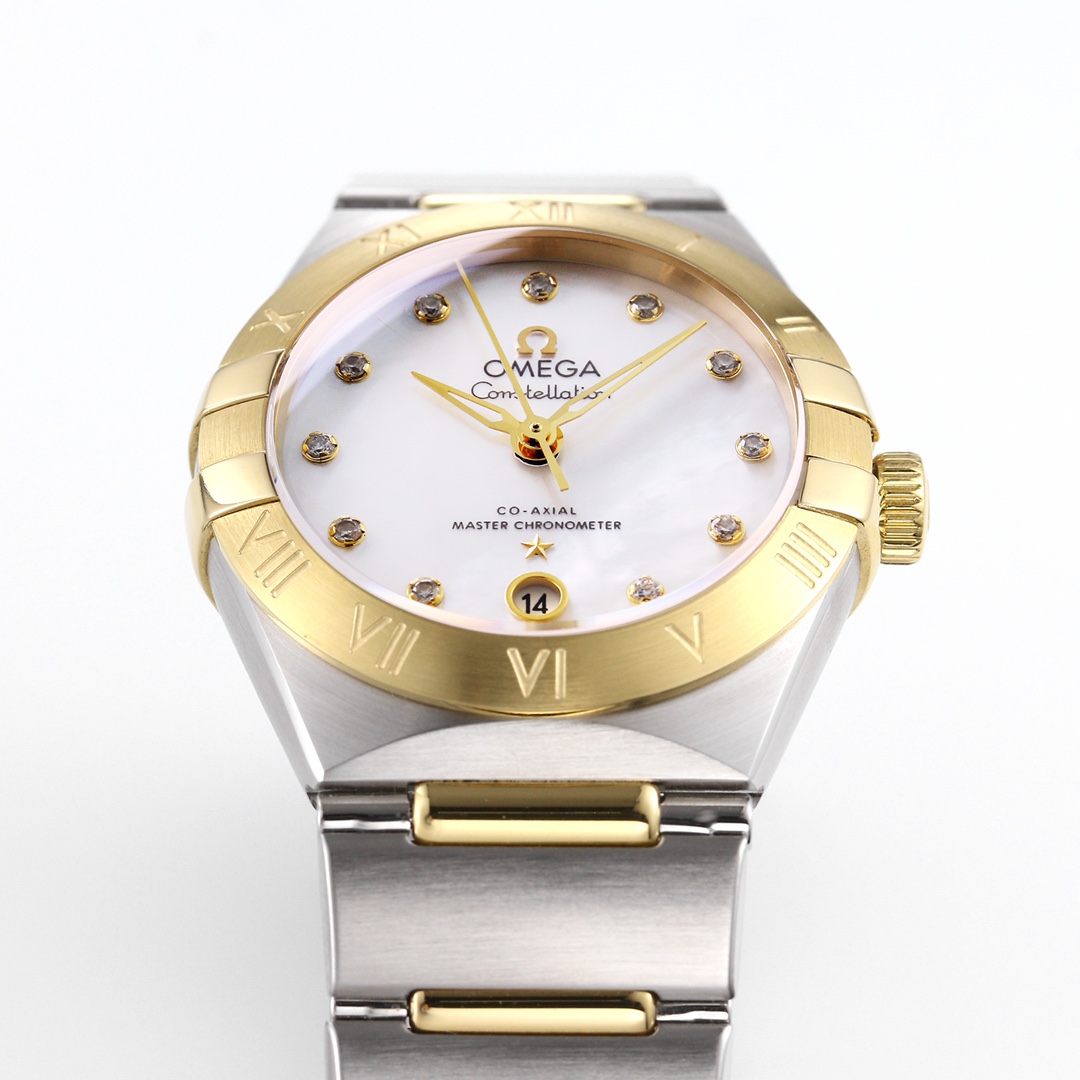 Omega 29 mm Tws Factory Original Mold Opening 24 ①tws 8700 Movement, ②watch Casewatch Strap 316l Cnc ③ Watch ④watch Clasp 2 ⑤ ⑥