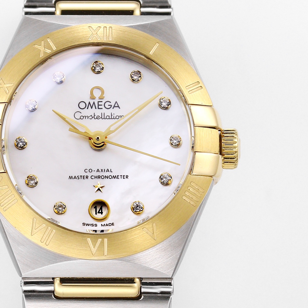 Omega 29 mm Tws Factory Original Mold Opening 24 ①tws 8700 Movement, ②watch Casewatch Strap 316l Cnc ③ Watch ④watch Clasp 2 ⑤ ⑥