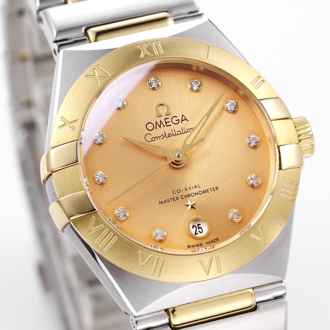 Omega 29 mm Tws Factory Original Mold Opening 24 ①tws 8700 Movement, ②watch Casewatch Strap 316l Cnc ③ Watch ④watch Clasp 2 ⑤ ⑥