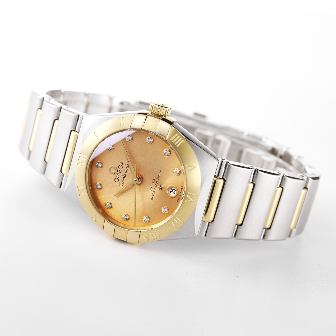 Omega 29 mm Tws Factory Original Mold Opening 24 ①tws 8700 Movement, ②watch Casewatch Strap 316l Cnc ③ Watch ④watch Clasp 2 ⑤ ⑥