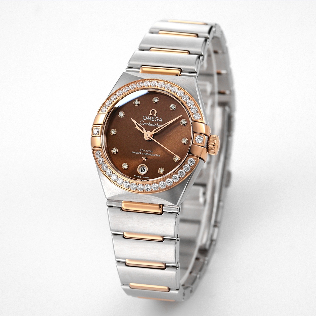 Omega 29 mm Tws Factory Original Mold Opening 24 ①tws 8700 Movement, ②watch Casewatch Strap 316l Cnc ③ Watch ④watch Clasp 2 ⑤ ⑥
