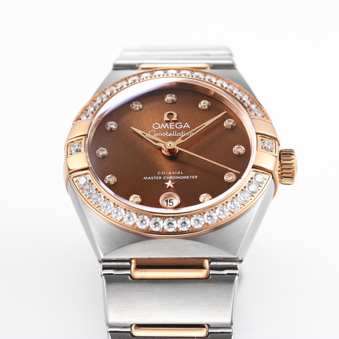 Omega 29 mm Tws Factory Original Mold Opening 24 ①tws 8700 Movement, ②watch Casewatch Strap 316l Cnc ③ Watch ④watch Clasp 2 ⑤ ⑥