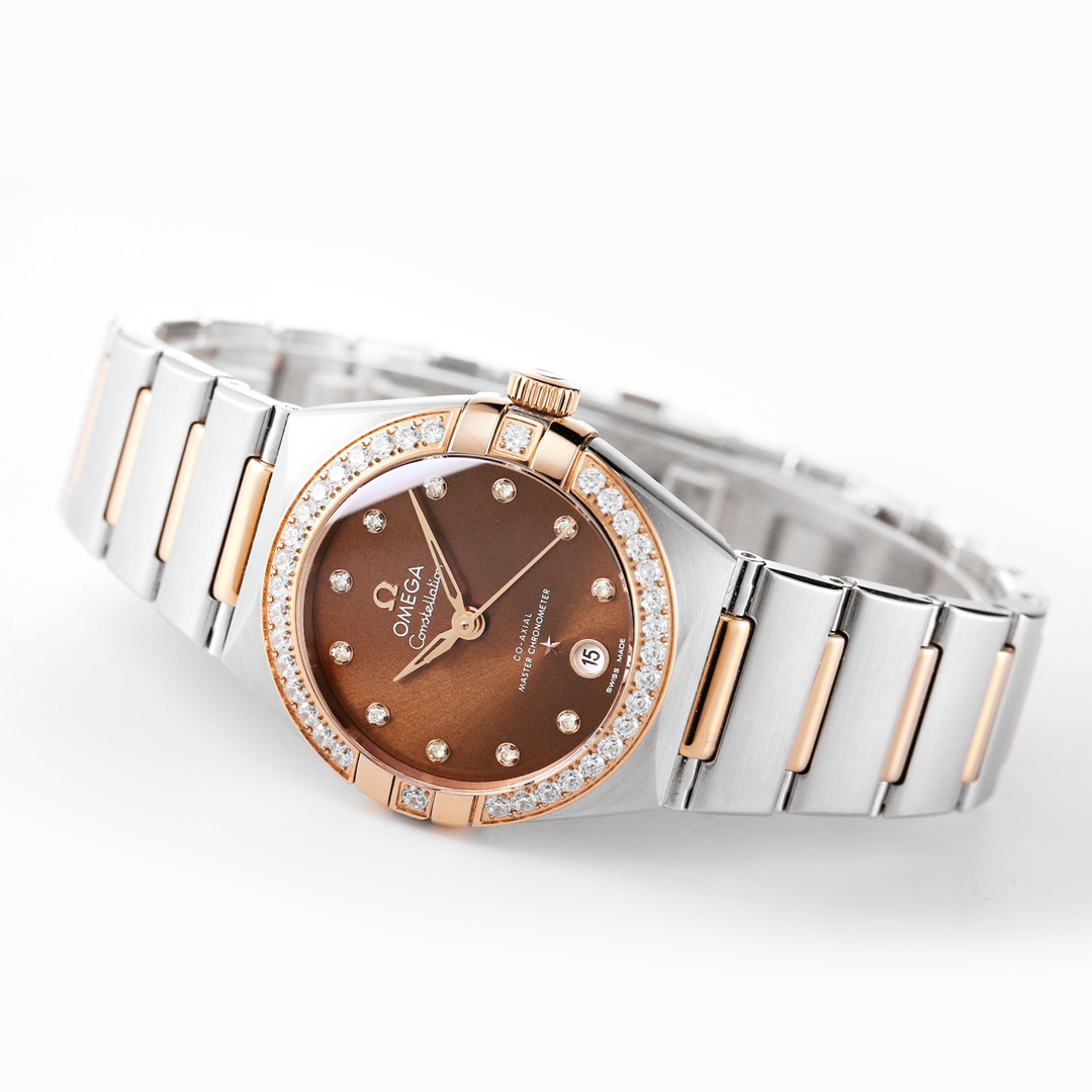 Omega 29 mm Tws Factory Original Mold Opening 24 ①tws 8700 Movement, ②watch Casewatch Strap 316l Cnc ③ Watch ④watch Clasp 2 ⑤ ⑥