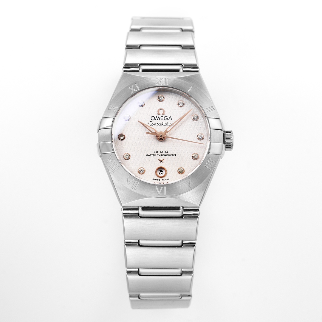 Omega 29 mm Tws Factory Original Mold Opening 24 ①tws 8700 Movement, ②watch Casewatch Strap 316l Cnc ③ Watch ④watch Clasp 2 ⑤ ⑥