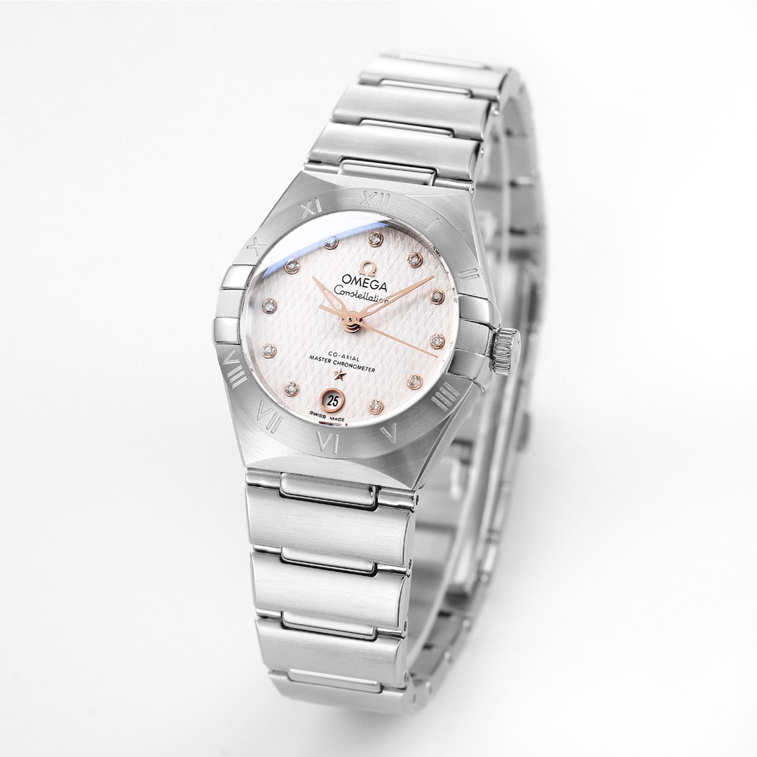 Omega 29 mm Tws Factory Original Mold Opening 24 ①tws 8700 Movement, ②watch Casewatch Strap 316l Cnc ③ Watch ④watch Clasp 2 ⑤ ⑥