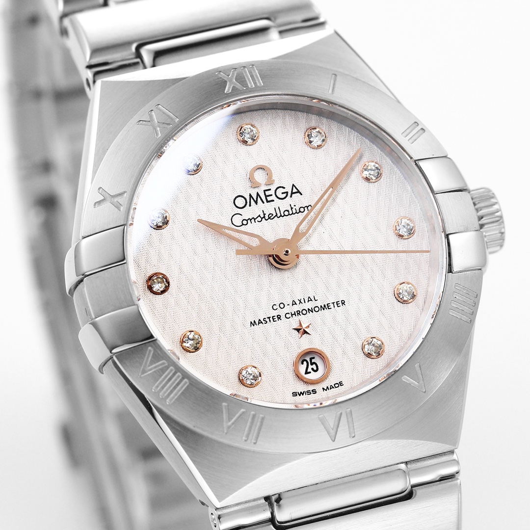 Omega 29 mm Tws Factory Original Mold Opening 24 ①tws 8700 Movement, ②watch Casewatch Strap 316l Cnc ③ Watch ④watch Clasp 2 ⑤ ⑥