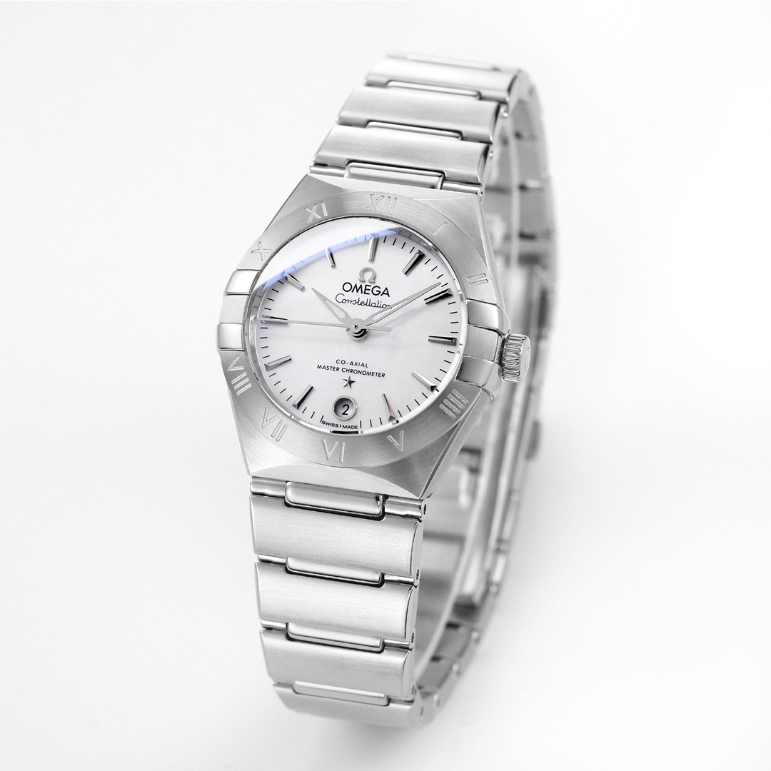 Omega 29 mm Tws Factory Original Mold Opening 24 ①tws 8700 Movement, ②watch Casewatch Strap 316l Cnc ③ Watch ④watch Clasp 2 ⑤ ⑥