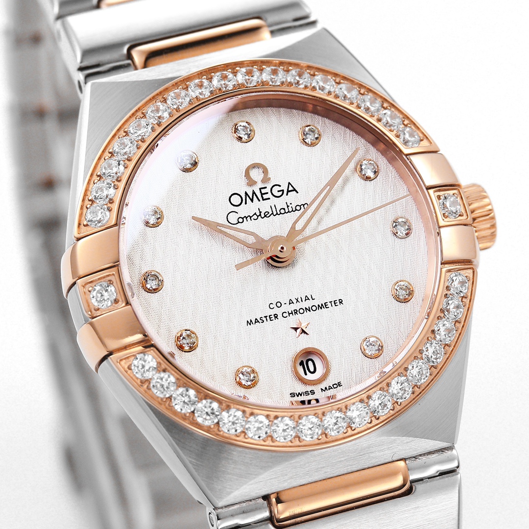 Omega 29 mm Tws Factory Original Mold Opening 24 ①tws 8700 Movement, ②watch Casewatch Strap 316l Cnc ③ Watch ④watch Clasp 2 ⑤ ⑥