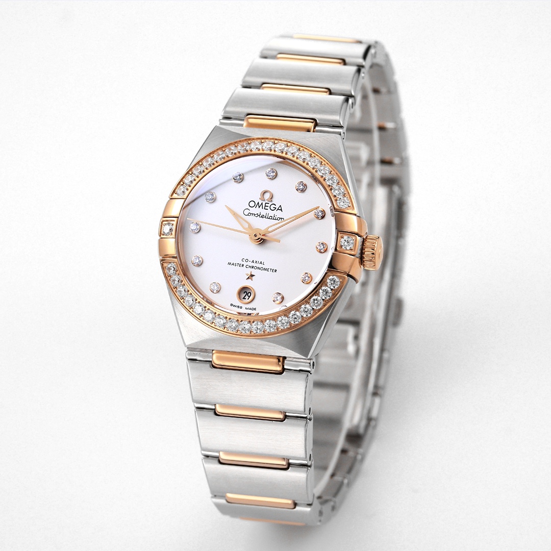 Omega 29 mm Tws Factory Original Mold Opening 24 ①tws 8700 Movement, ②watch Casewatch Strap 316l Cnc ③ Watch ④watch Clasp 2 ⑤ ⑥