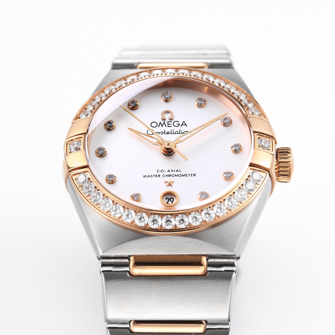 Omega 29 mm Tws Factory Original Mold Opening 24 ①tws 8700 Movement, ②watch Casewatch Strap 316l Cnc ③ Watch ④watch Clasp 2 ⑤ ⑥