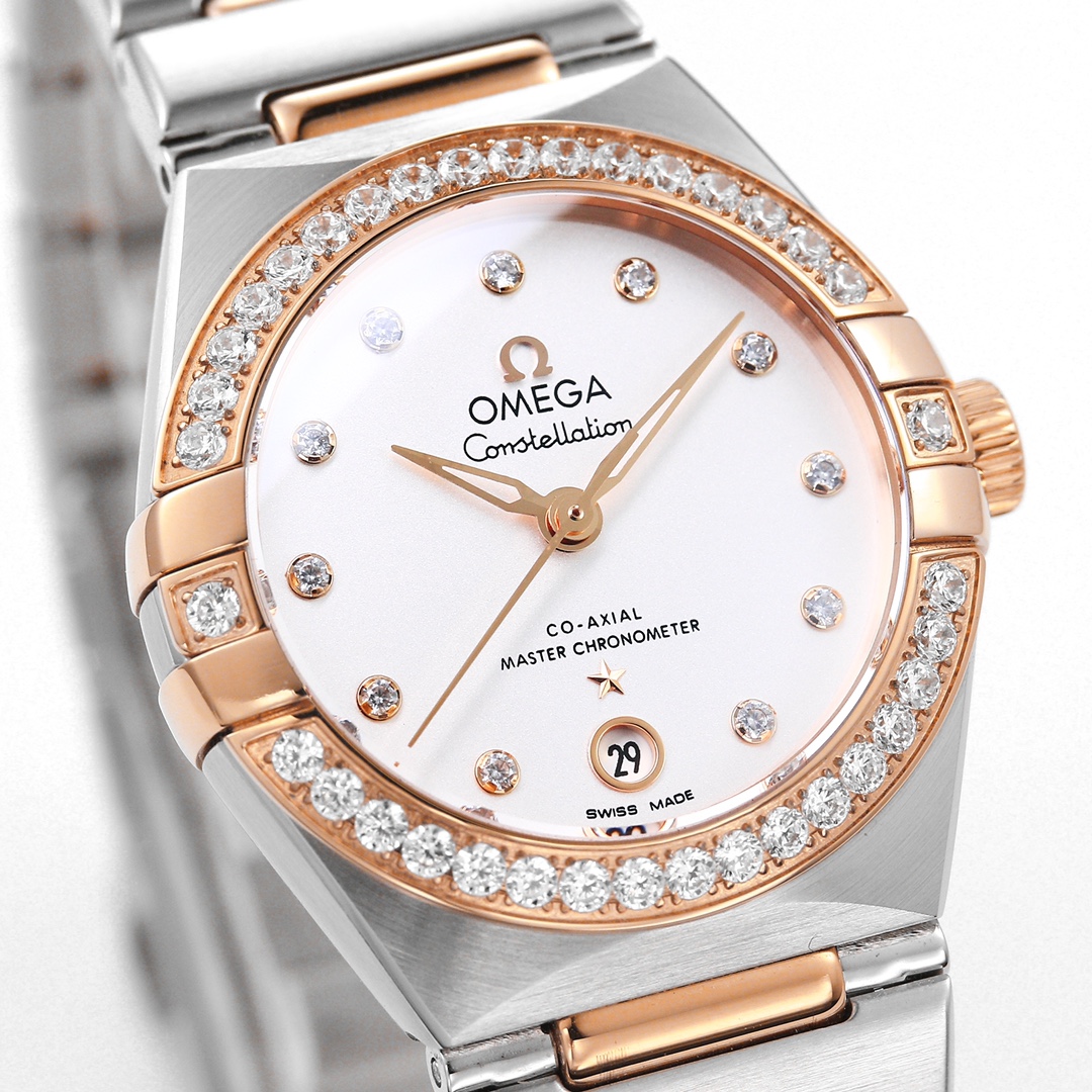 Omega 29 mm Tws Factory Original Mold Opening 24 ①tws 8700 Movement, ②watch Casewatch Strap 316l Cnc ③ Watch ④watch Clasp 2 ⑤ ⑥