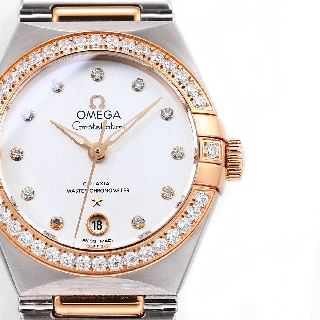 Omega 29 mm Tws Factory Original Mold Opening 24 ①tws 8700 Movement, ②watch Casewatch Strap 316l Cnc ③ Watch ④watch Clasp 2 ⑤ ⑥