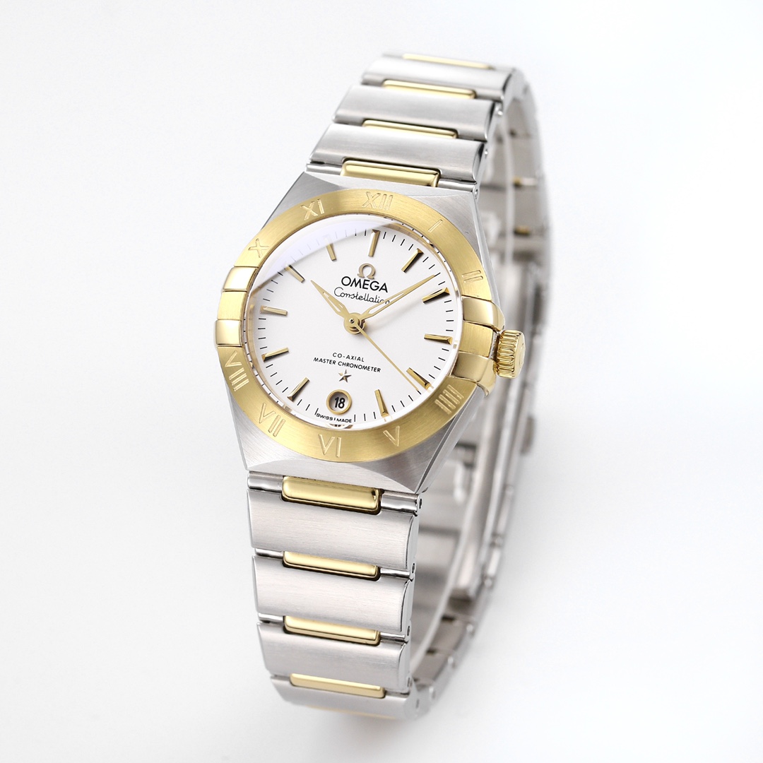 Omega 29 mm Tws Factory Original Mold Opening 24 ①tws 8700 Movement, ②watch Casewatch Strap 316l Cnc ③ Watch ④watch Clasp 2 ⑤ ⑥