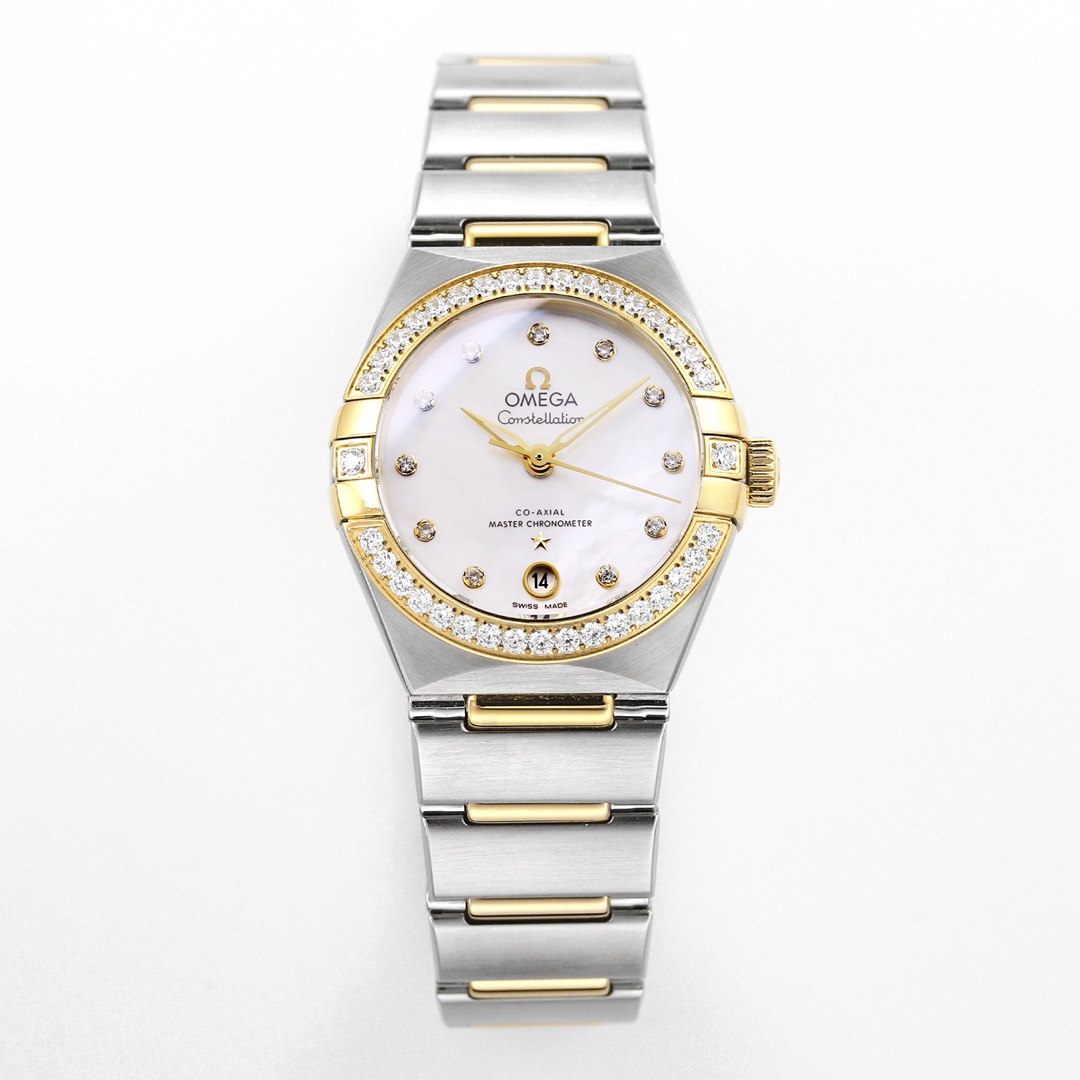 Omega 29 mm Tws Factory Original Mold Opening 24 ①tws 8700 Movement, ②watch Casewatch Strap 316l Cnc ③ Watch ④watch Clasp 2 ⑤ ⑥