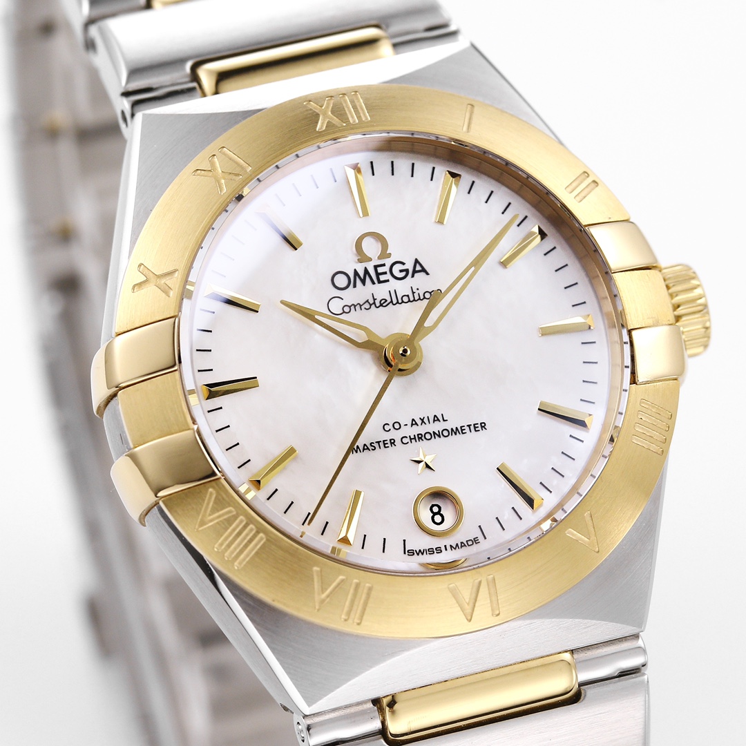 Omega 29 mm Tws Factory Original Mold Opening 24 ①tws 8700 Movement, ②watch Casewatch Strap 316l Cnc ③ Watch ④watch Clasp 2 ⑤ ⑥