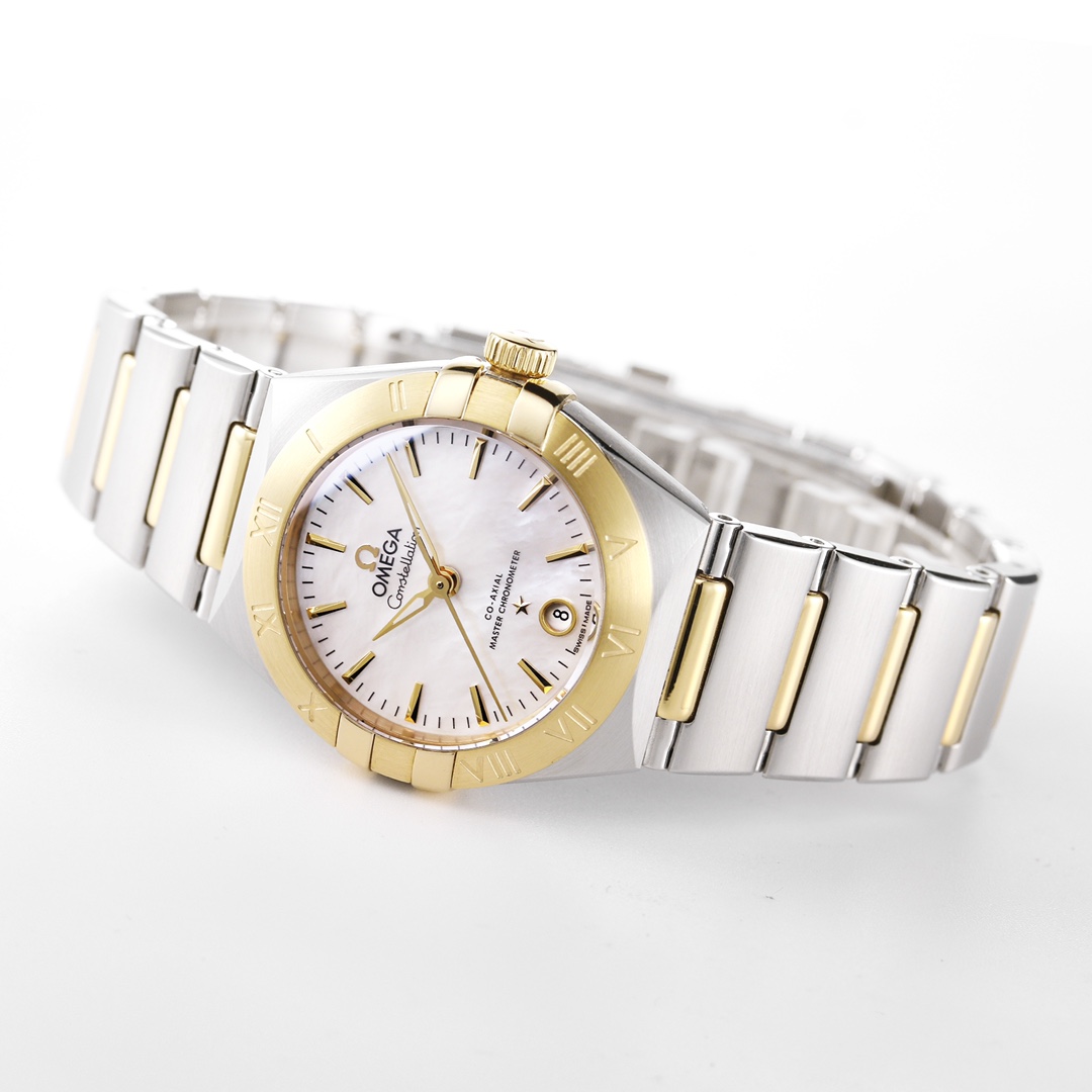 Omega 29 mm Tws Factory Original Mold Opening 24 ①tws 8700 Movement, ②watch Casewatch Strap 316l Cnc ③ Watch ④watch Clasp 2 ⑤ ⑥