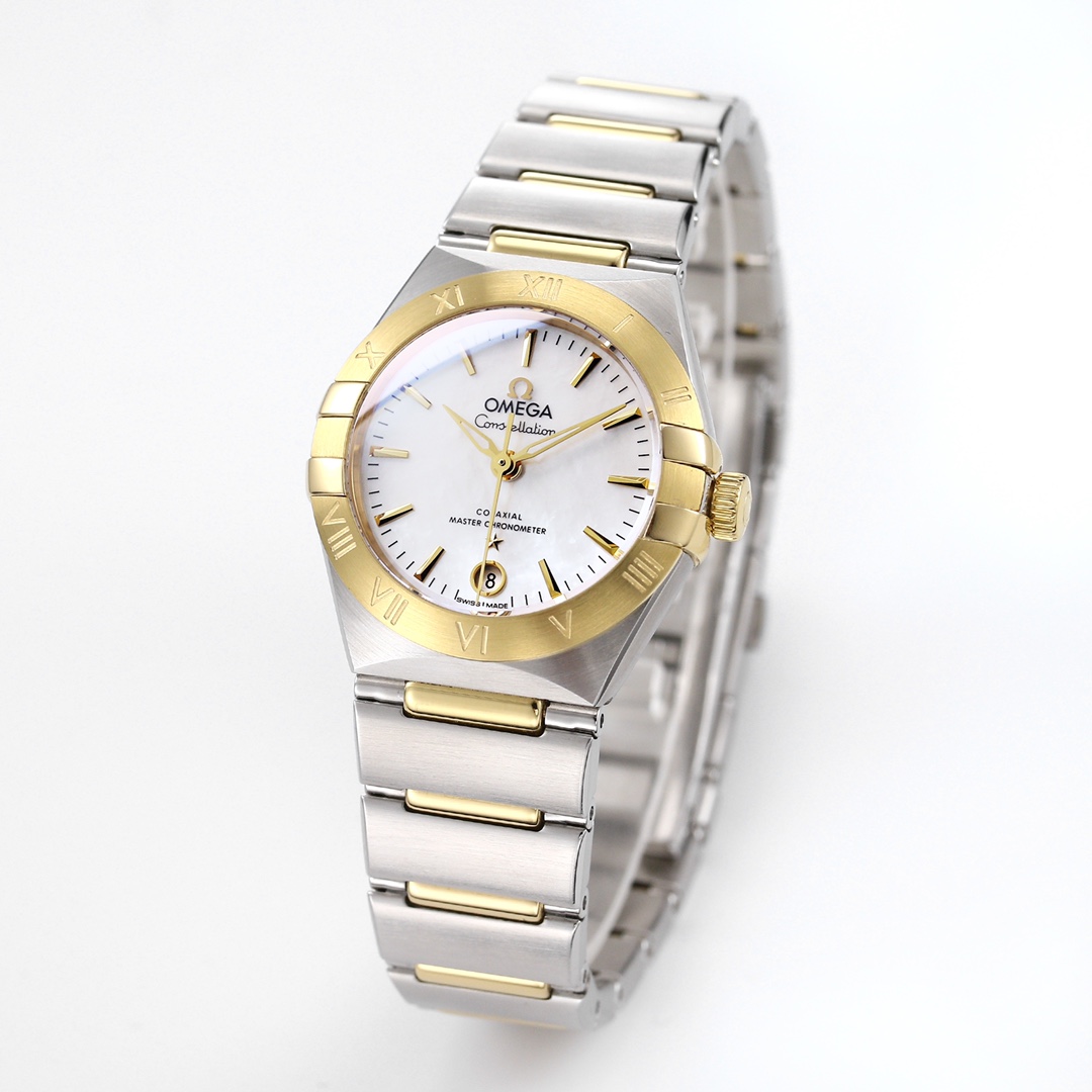 Omega 29 mm Tws Factory Original Mold Opening 24 ①tws 8700 Movement, ②watch Casewatch Strap 316l Cnc ③ Watch ④watch Clasp 2 ⑤ ⑥