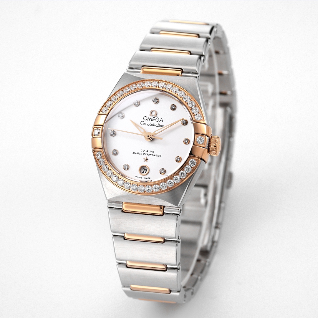 Omega 29 mm Tws Factory Original Mold Opening 24 ①tws 8700 Movement, ②watch Casewatch Strap 316l Cnc ③ Watch ④watch Clasp 2 ⑤ ⑥