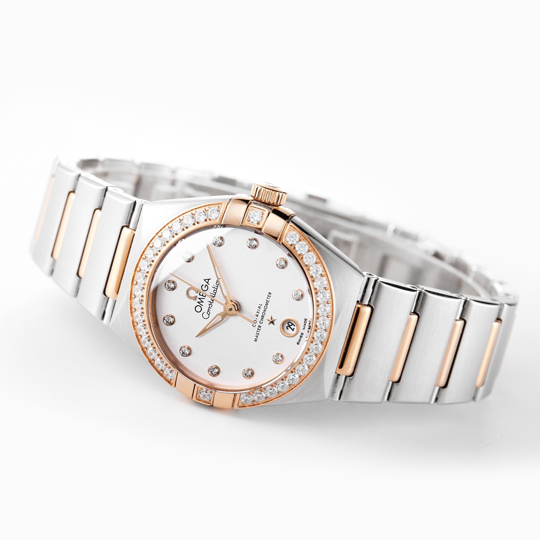 Omega 29 mm Tws Factory Original Mold Opening 24 ①tws 8700 Movement, ②watch Casewatch Strap 316l Cnc ③ Watch ④watch Clasp 2 ⑤ ⑥