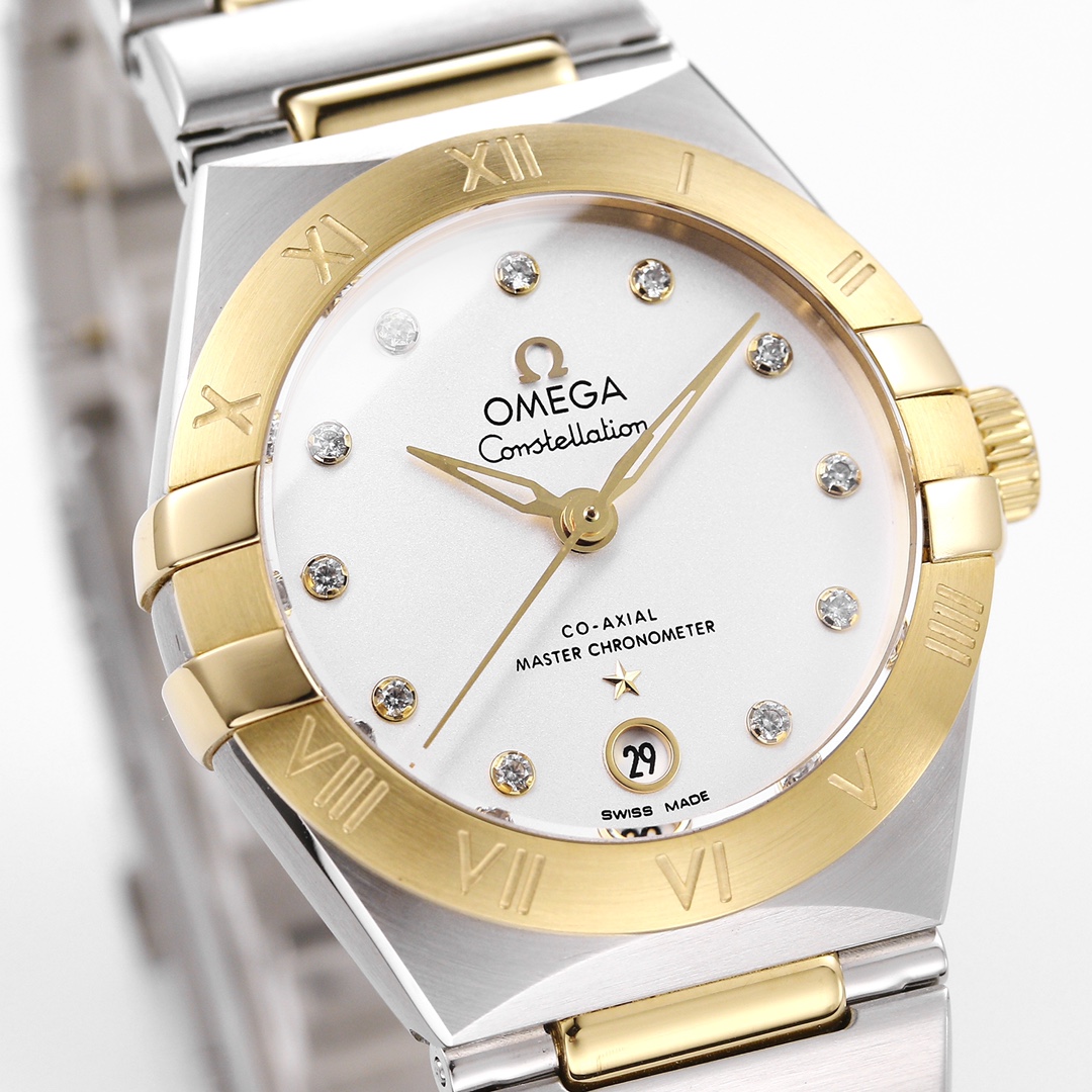 Omega 29 mm Tws Factory Original Mold Opening 24 ①tws 8700 Movement, ②watch Casewatch Strap 316l Cnc ③ Watch ④watch Clasp 2 ⑤ ⑥