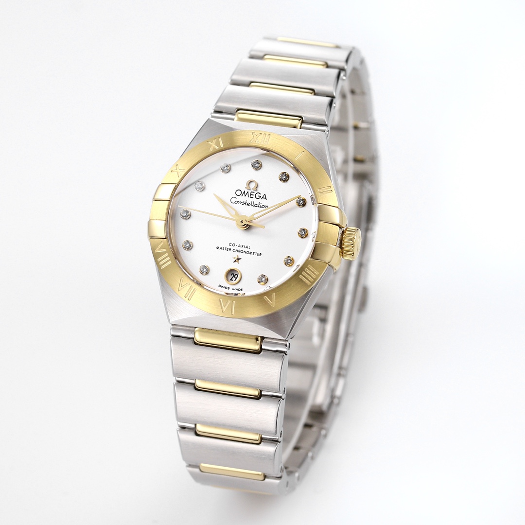 Omega 29 mm Tws Factory Original Mold Opening 24 ①tws 8700 Movement, ②watch Casewatch Strap 316l Cnc ③ Watch ④watch Clasp 2 ⑤ ⑥