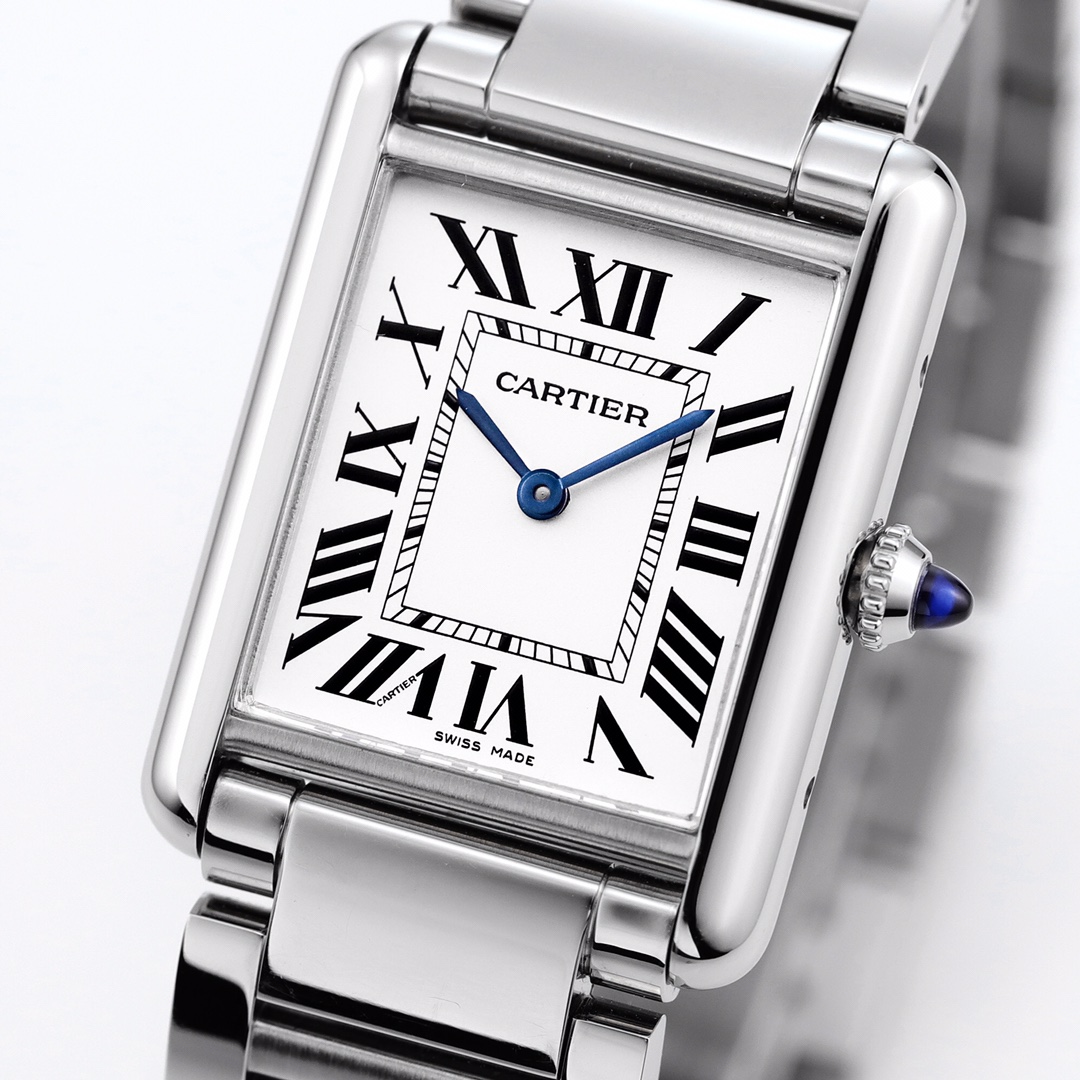 Cartier F1 .20212022 Tank Must De 5 mm ,small Size29.522 .1 Pk :watch Case/ Original 3d Case Solo / F1 / .cnc Movement Strap Steel Cartierquick Switch 3d 2 3 :movement/original Quartzmovement A / Gram ,f1 /