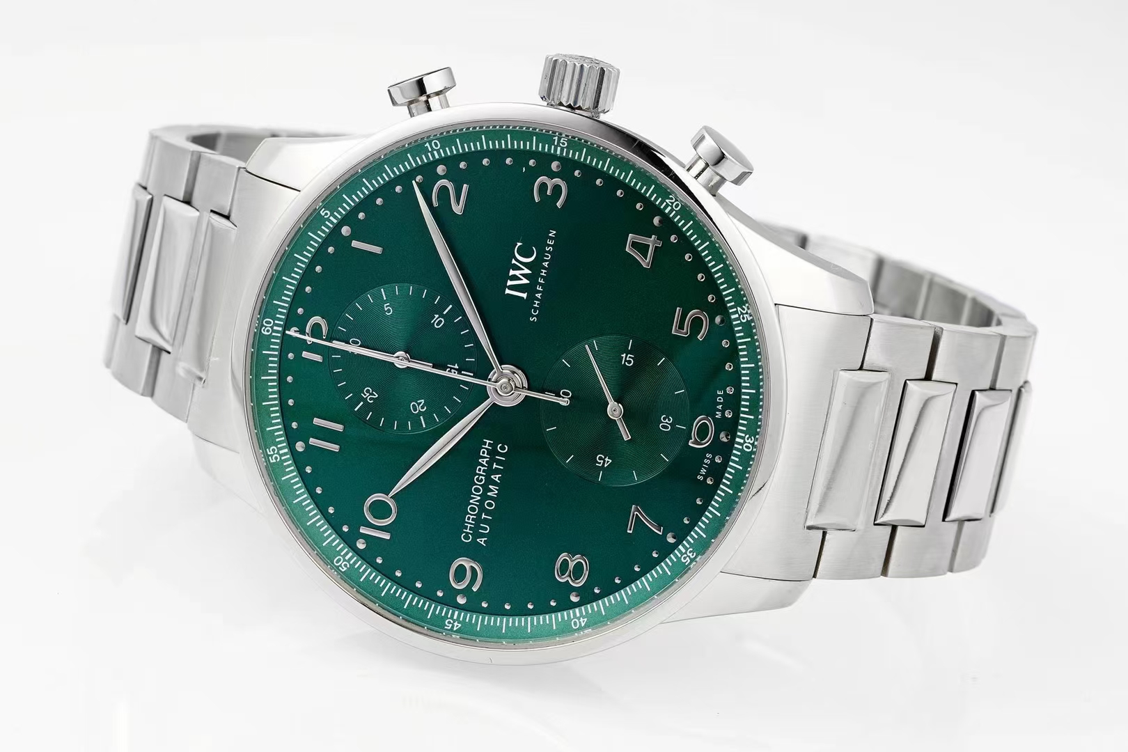 Iwc Az New Style Iwciwc Chronograph ,movement Watch Clasp Cal.69355 Original Case Size41 mm x13 1.az