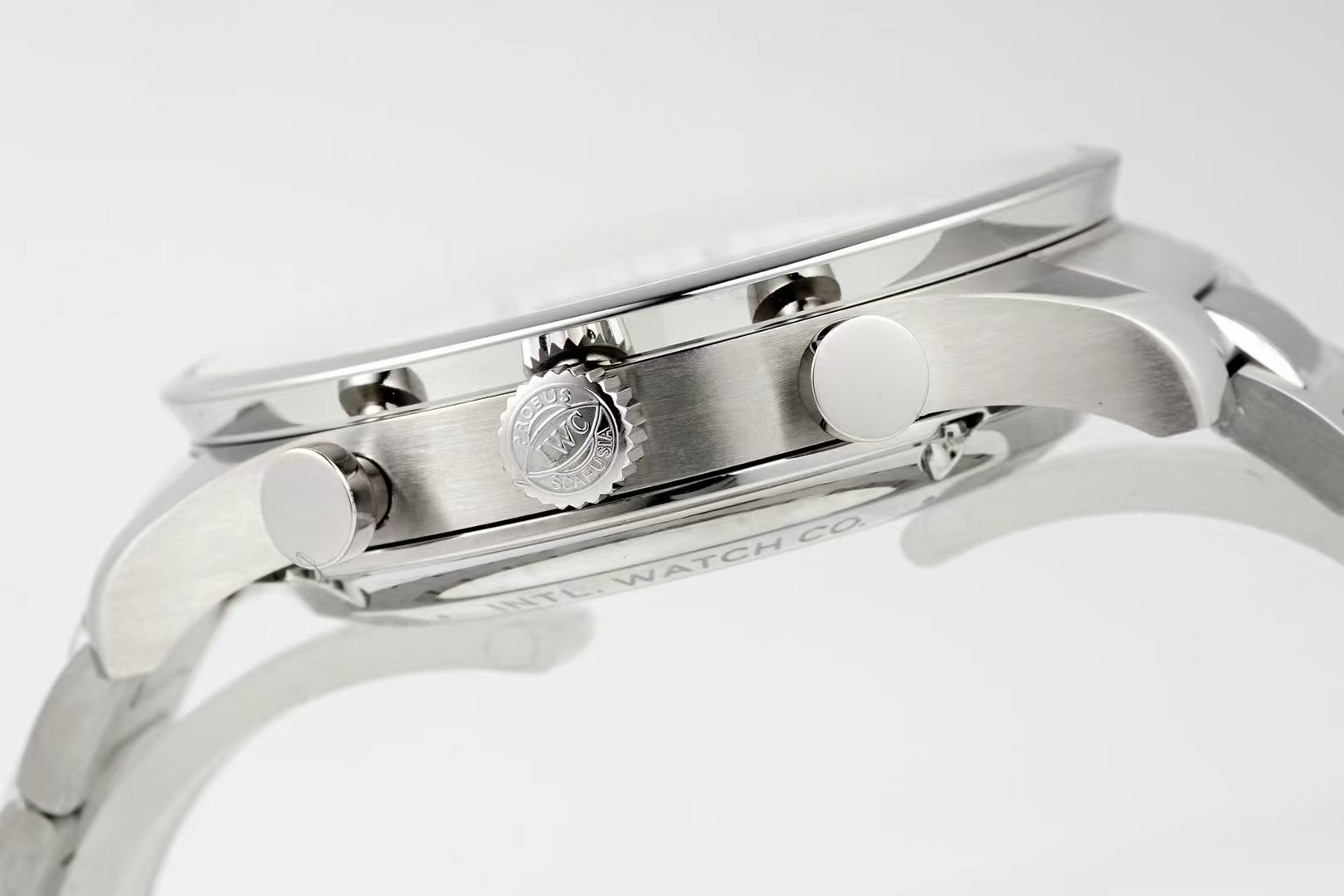 Iwc Az New Style Iwciwc Chronograph ,movement Watch Clasp Cal.69355 Original Case Size41 mm x13 1.az