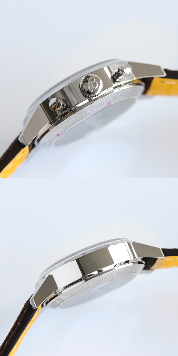 Breitling Blsnew Style Top Time 60 Chronograph Watch Dial-- Dial Diameter41 ,thickness14.3 Case, Strap, 2000