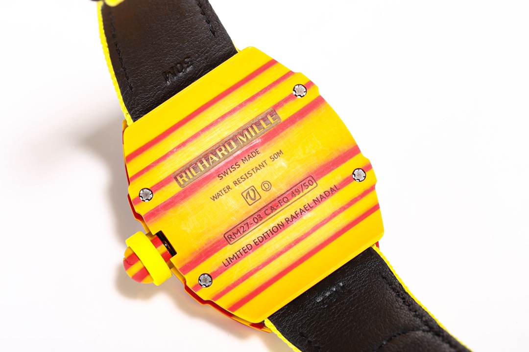 Richard Mille Bbr 5g Rm27-03 Movement,movement Ntpt Watch Case 5gram. --rm27-03 Movement spanish Matador ,mechanical Tptquartz ,9 Strap, 5gram