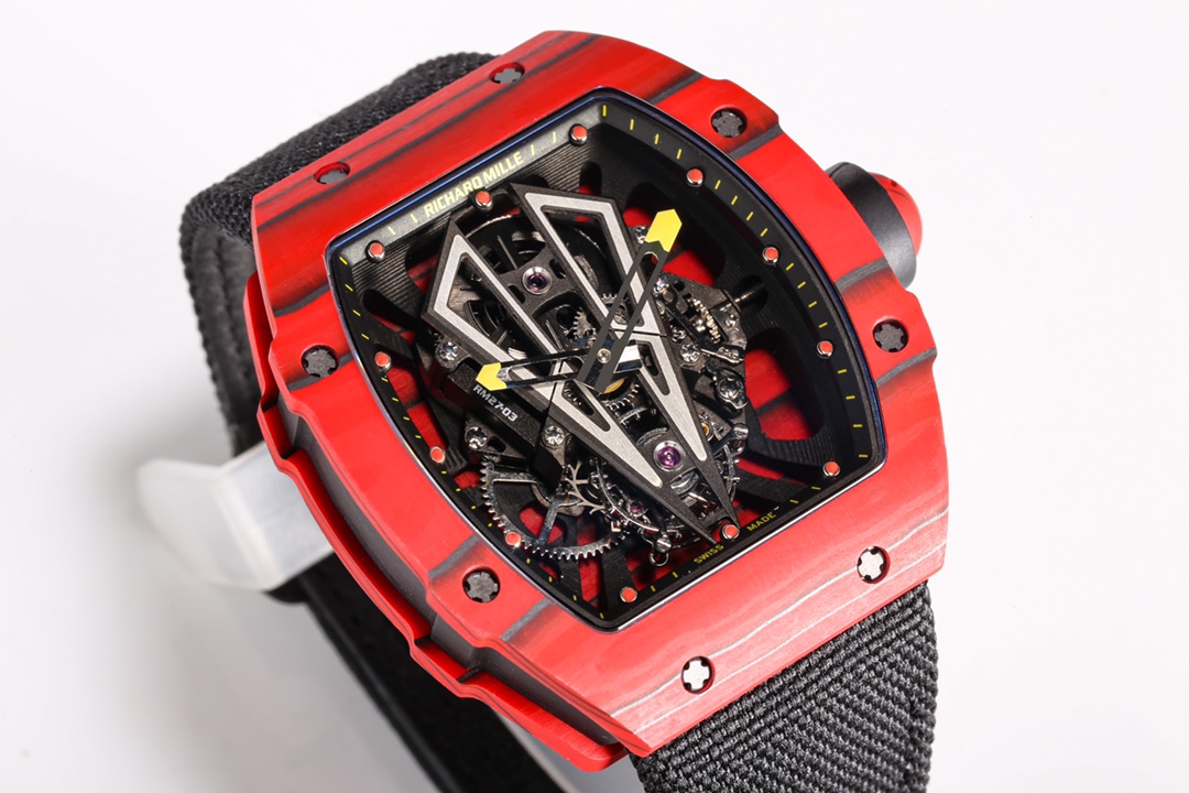 Richard Mille Bbr 5g Rm27-03 Movement,movement Ntpt Watch Case 5gram. --rm27-03 Movement spanish Matador ,mechanical Tptquartz ,9 Strap, 5gram