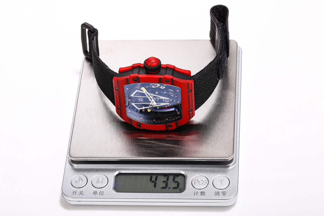 Richard Mille Bbr 5g Rm27-03 Movement,movement Ntpt Watch Case 5gram. --rm27-03 Movement spanish Matador ,mechanical Tptquartz ,9 Strap, 5gram