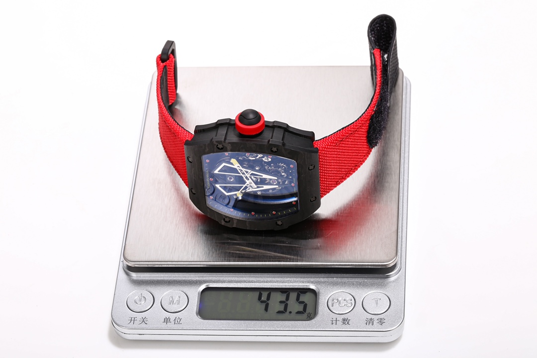 Richard Mille Bbr 5g Rm27-03 Movement,movement Ntpt Watch Case 5gram. --rm27-03 Movement spanish Matador ,mechanical Tptquartz ,9 Strap, 5gram