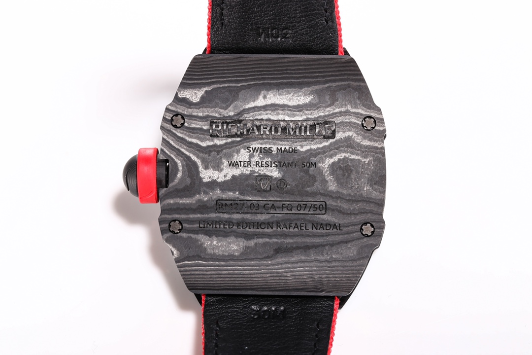 Richard Mille Bbr 5g Rm27-03 Movement,movement Ntpt Watch Case 5gram. --rm27-03 Movement spanish Matador ,mechanical Tptquartz ,9 Strap, 5gram