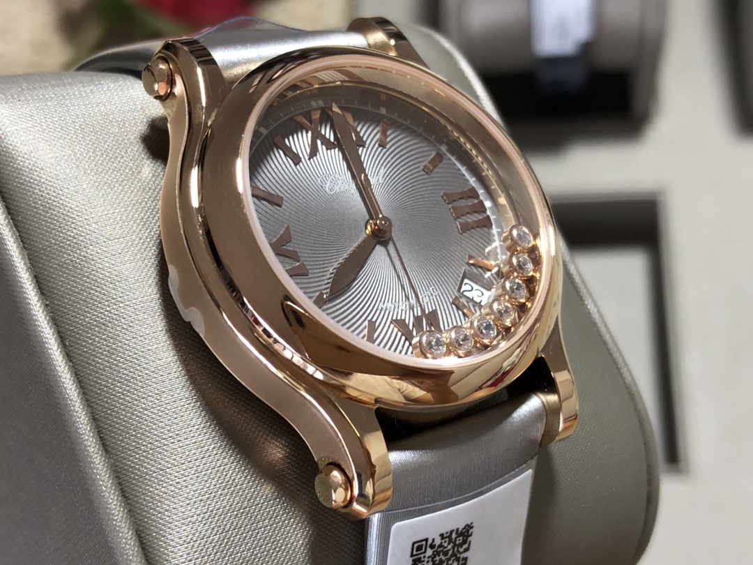 Chopard Nr Mold Opening 36 mm Womens Factory Happy Dimion Diamond Watch Strap Movement Top 2892 36size