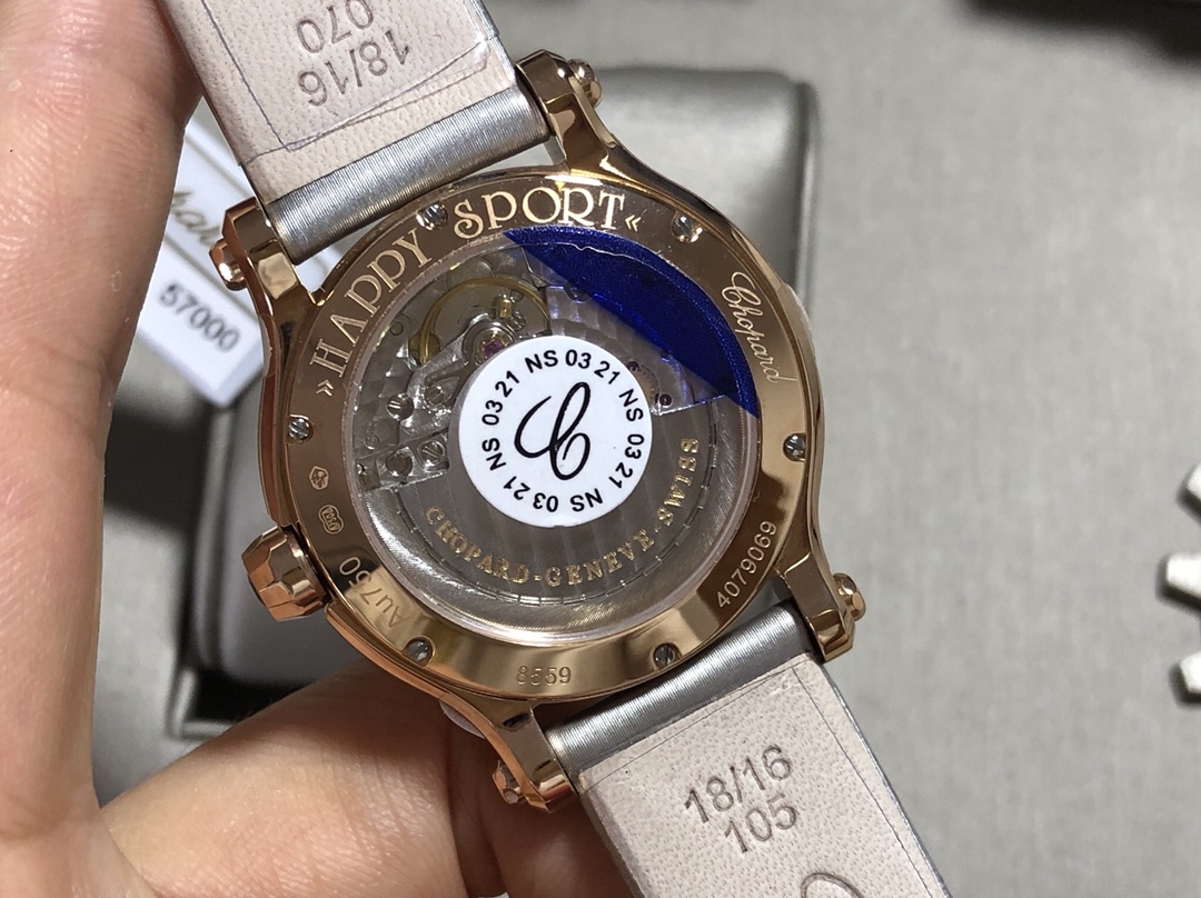 Chopard Nr Mold Opening 36 mm Womens Factory Happy Dimion Diamond Watch Strap Movement Top 2892 36size