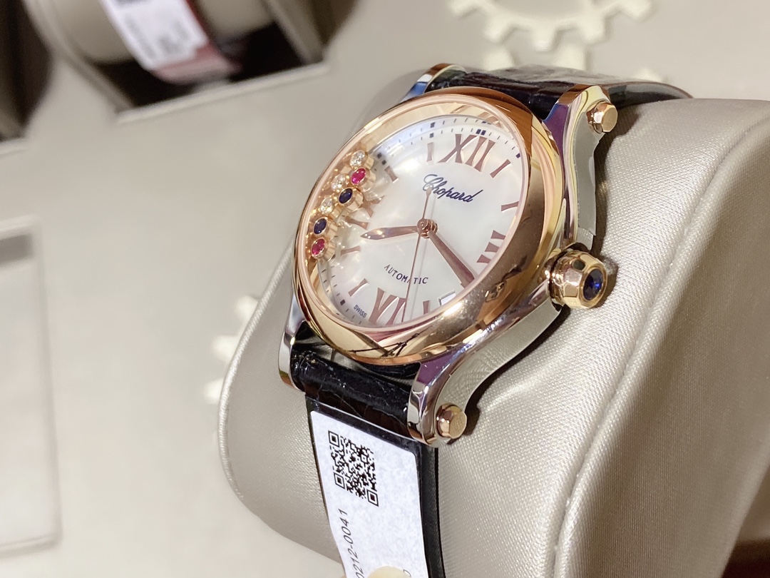 Iwc Nrchopard Chopardchopard Diamond New Style Chopard 36 mm 2892mechanical happy Diamonds .watch Dial Sport Case Movement Quartz / 2892mechanical Strap 100