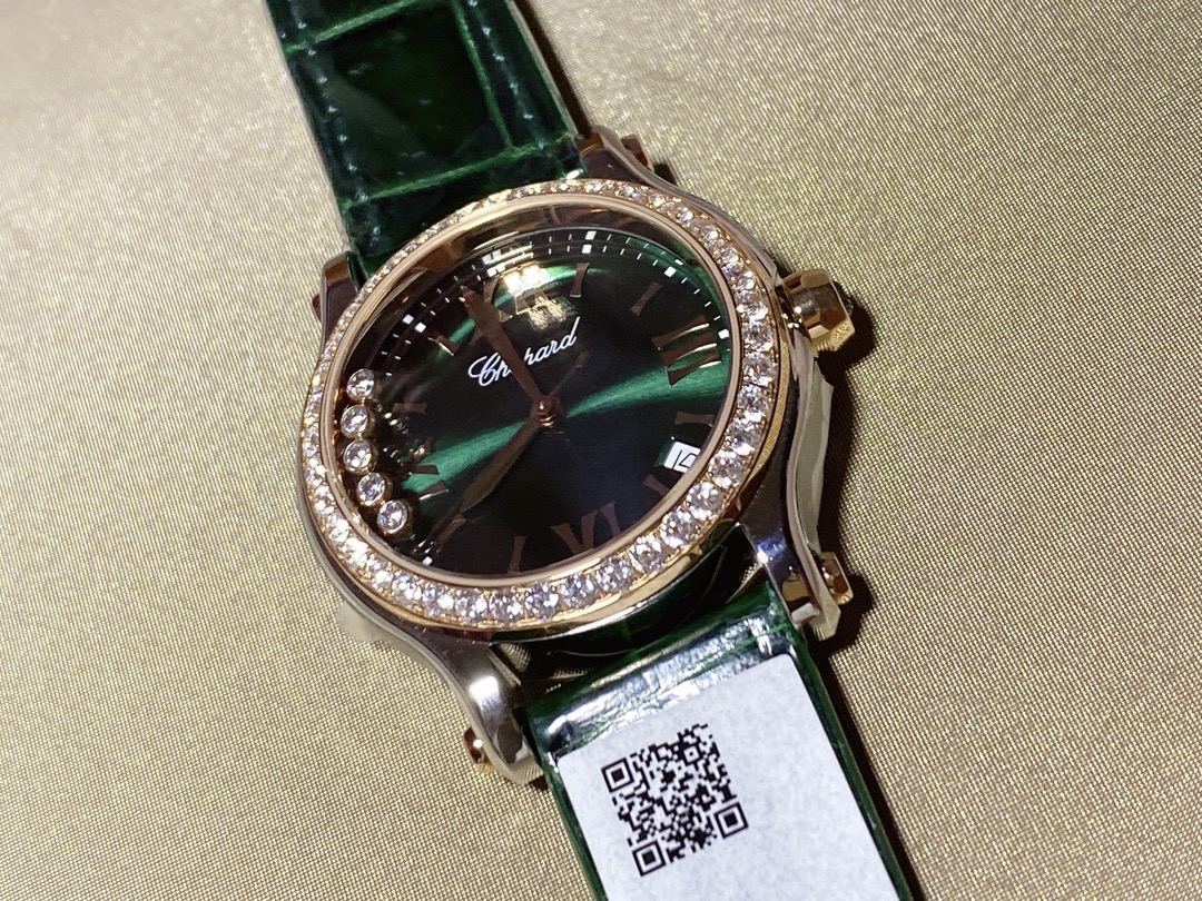 Iwc Nrchopard Chopard 36 mm 2892mechanical happy Diamonds Diamond .watch Dial Sport Case Movement Quartz / 2892mechanical Strap 100