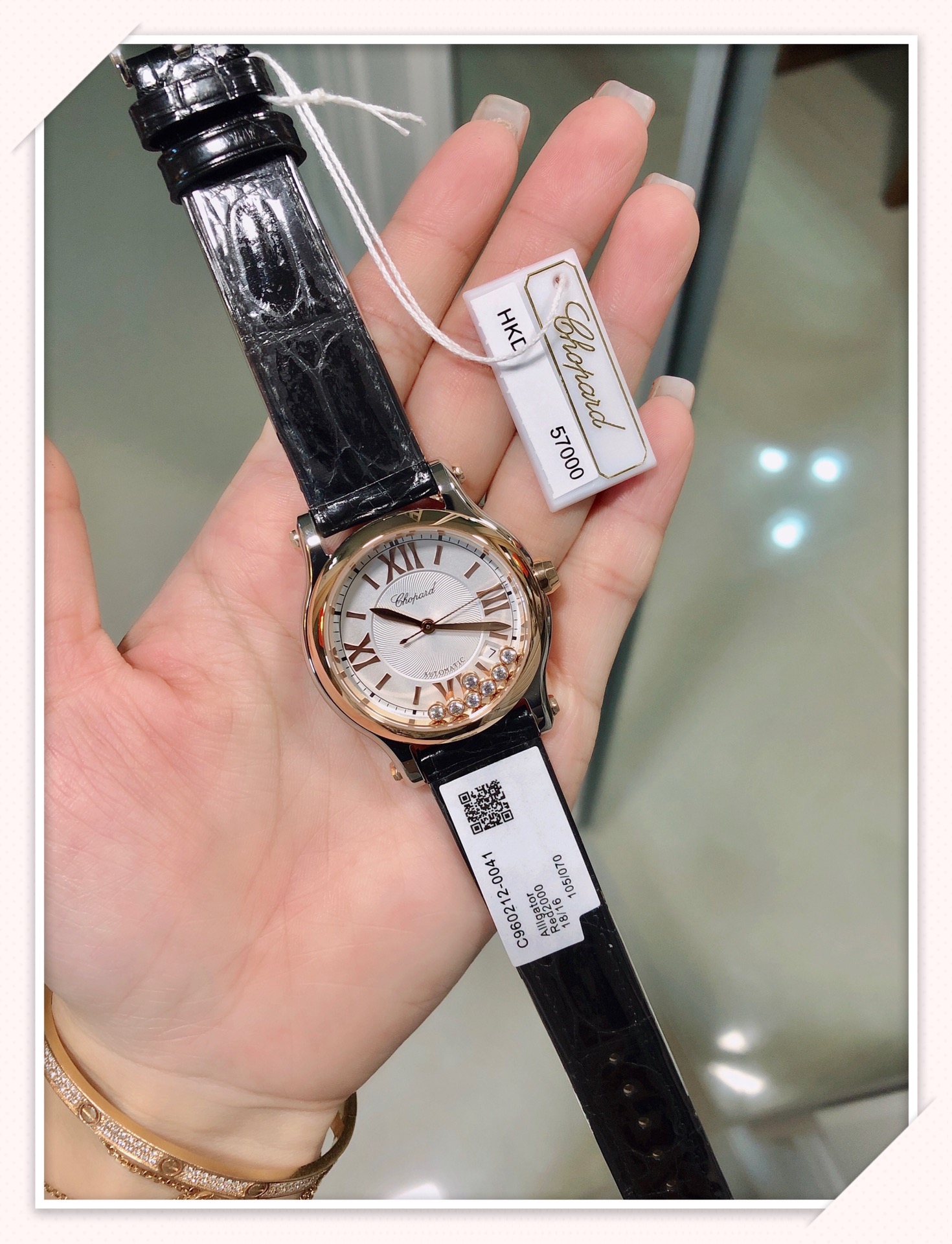 Chopard Nr Mold Opening 36 mm Womens Factory Happy Dimion Diamond Watch Strap Movement Top 2892 36size:wuwu