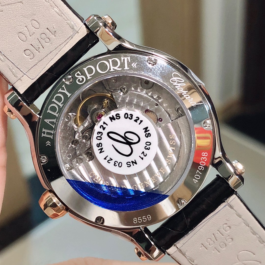 Chopard Nr Mold Opening 36 mm Womens Factory Happy Dimion Diamond Watch Strap Movement Top 2892 36size:wuwu