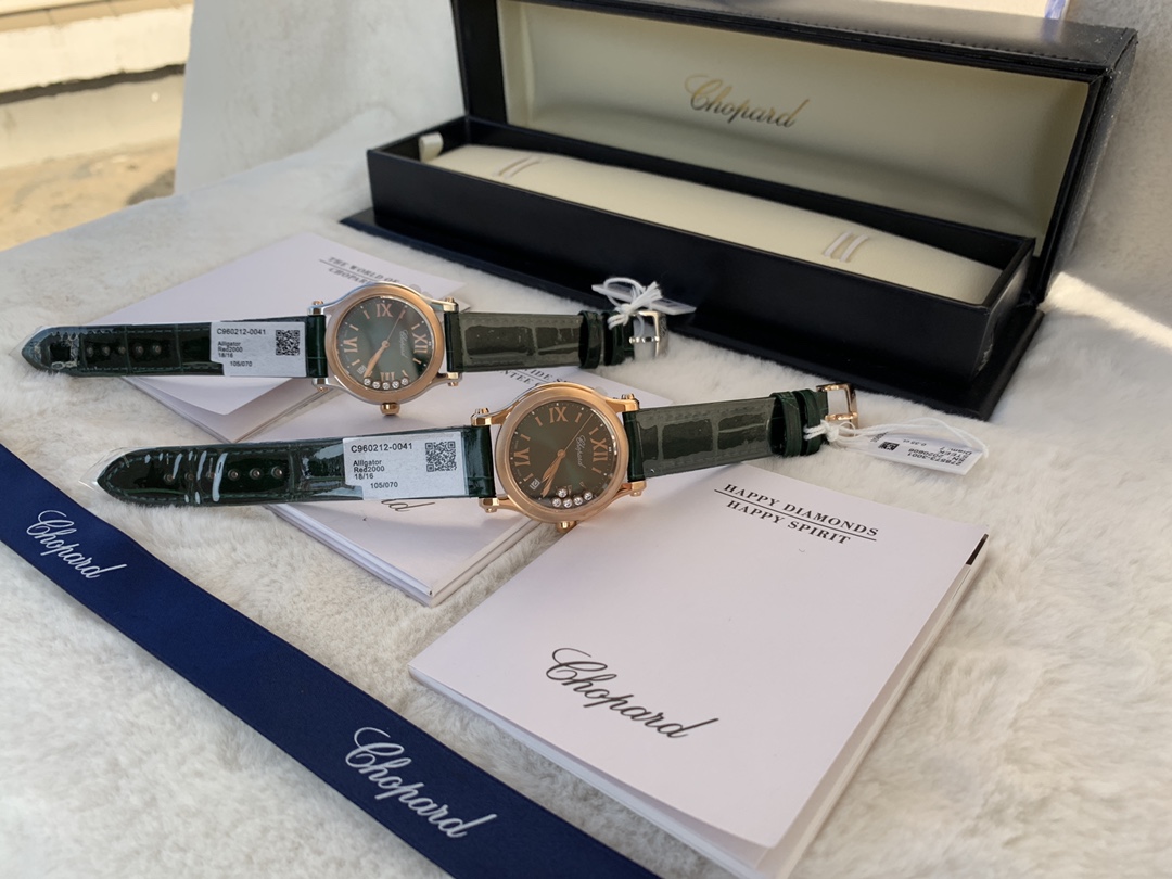 Iwc Nr Quartz36 mm happy Diamonds Diamond .watch Dial ,large Size5 Chopard 5 Sport Case Strap Dialdiametersmall Size36mm