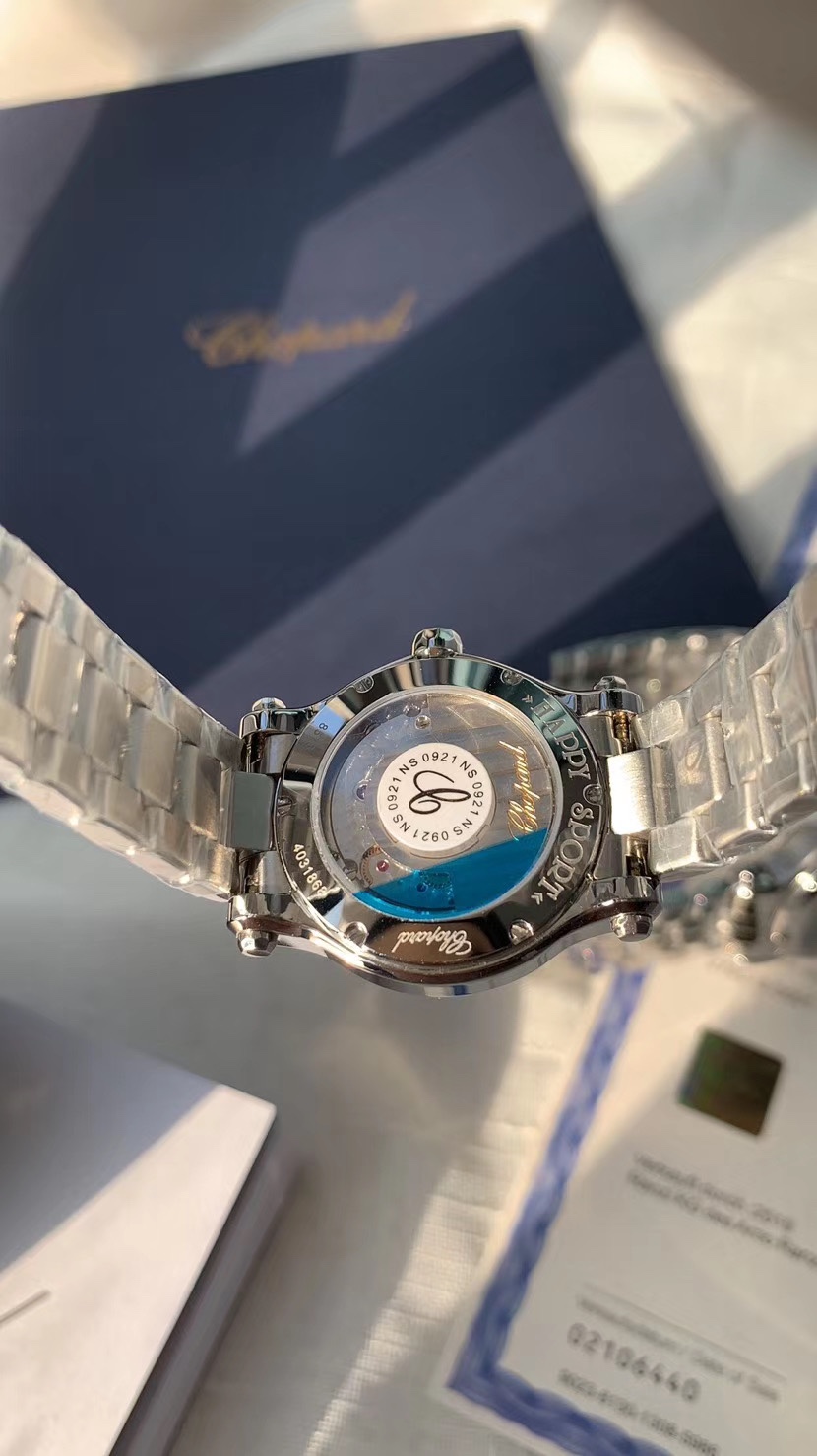 Iwc Nr Diamond Cnc Happy Diamonds Chopard .watch Dial ,large Size7 Sport Case Strap 316 Dialdiametersmall Size30 mm Size36mm