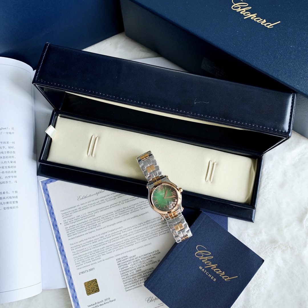 Chopard Nr happy Diamonds Diamond Sport Watch Case Dial