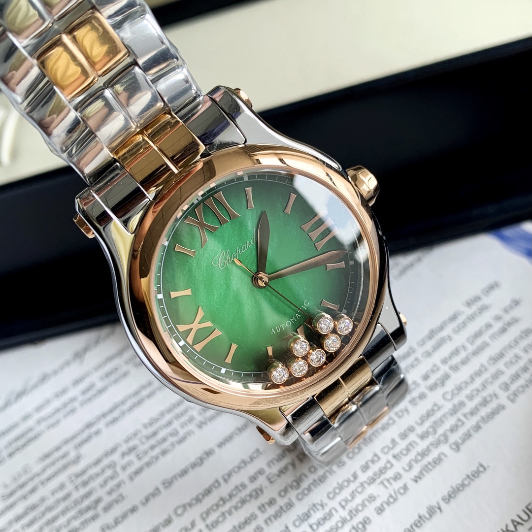 Chopard Nr happy Diamonds Diamond Sport Watch Case Dial