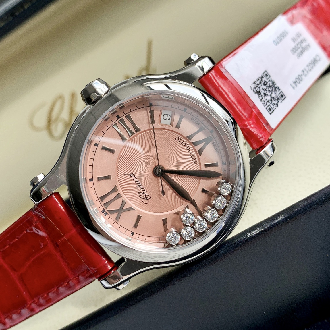 Chopard Nr happy Diamonds Diamond Sport Watch Case Dial