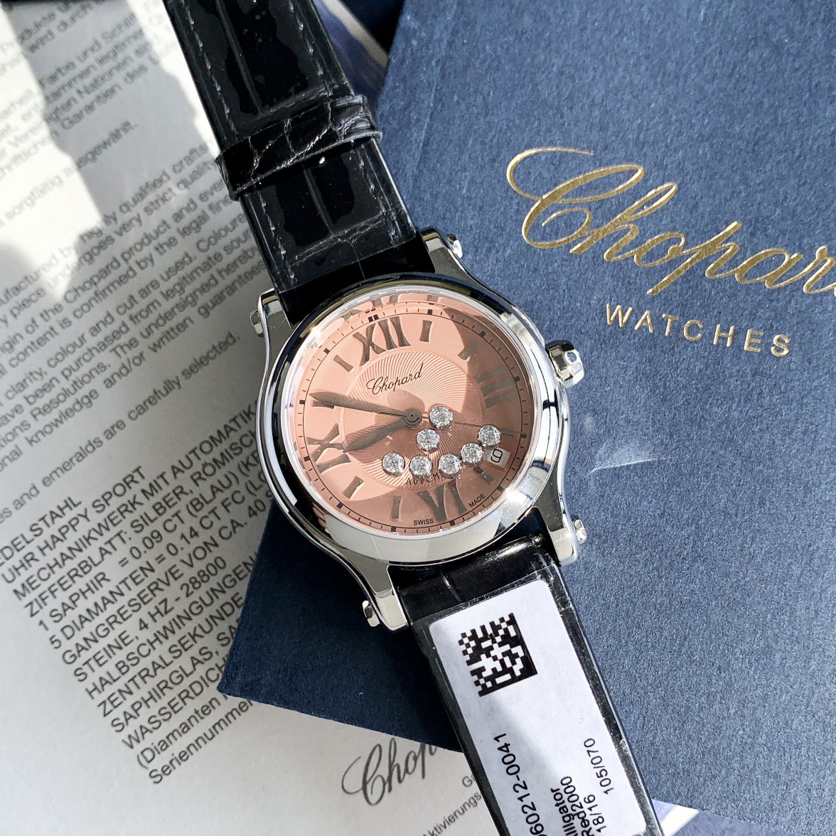 Chopard Nr happy Diamonds Diamond Sport Watch Case Dial