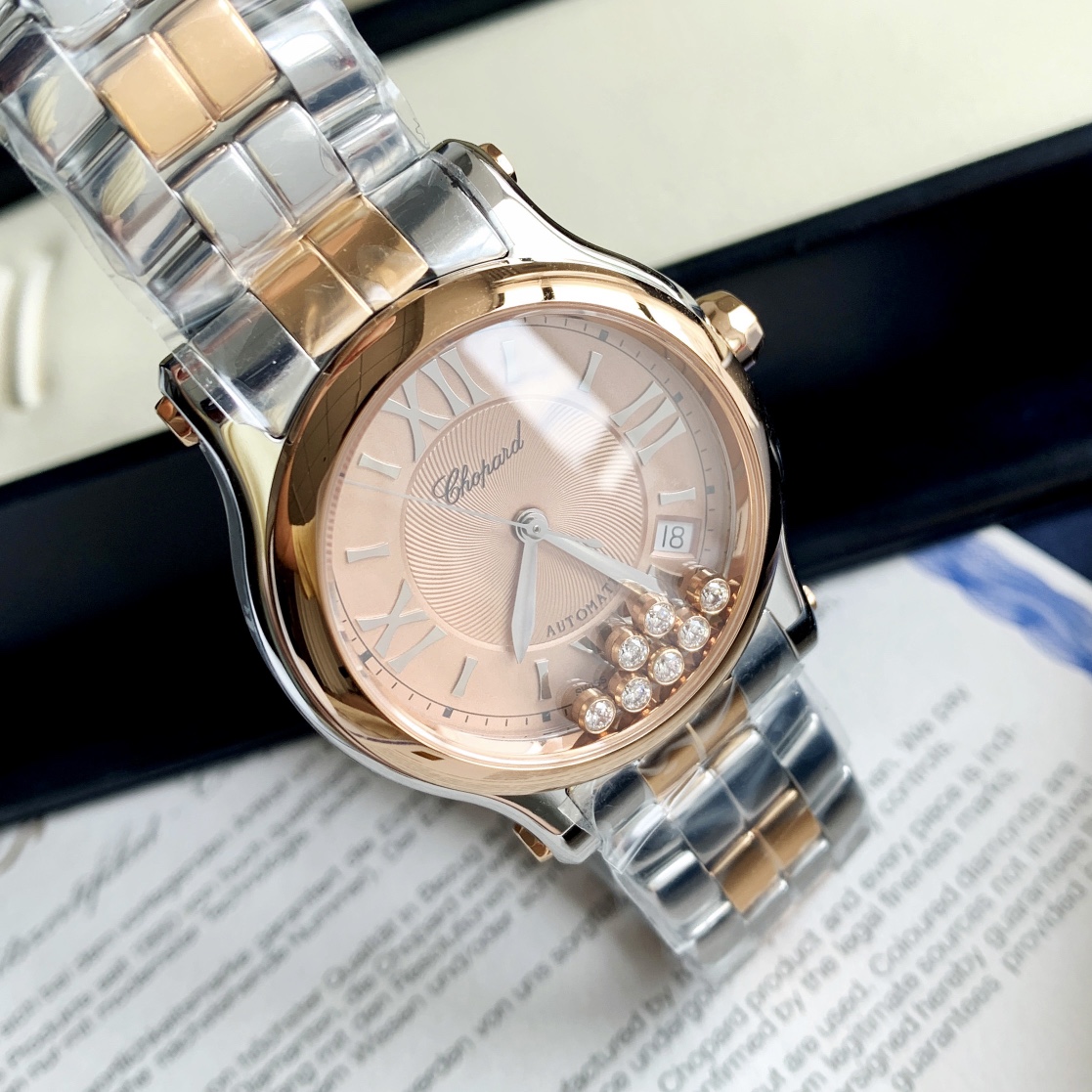 Chopard Nr happy Diamonds Diamond Sport Watch Case Dial