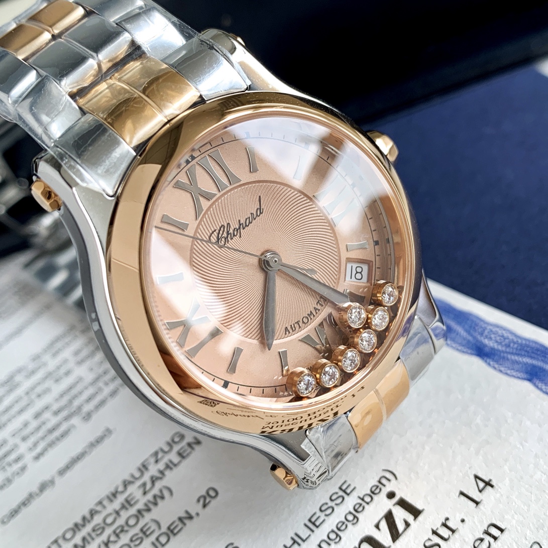 Chopard Nr happy Diamonds Diamond Sport Watch Case Dial