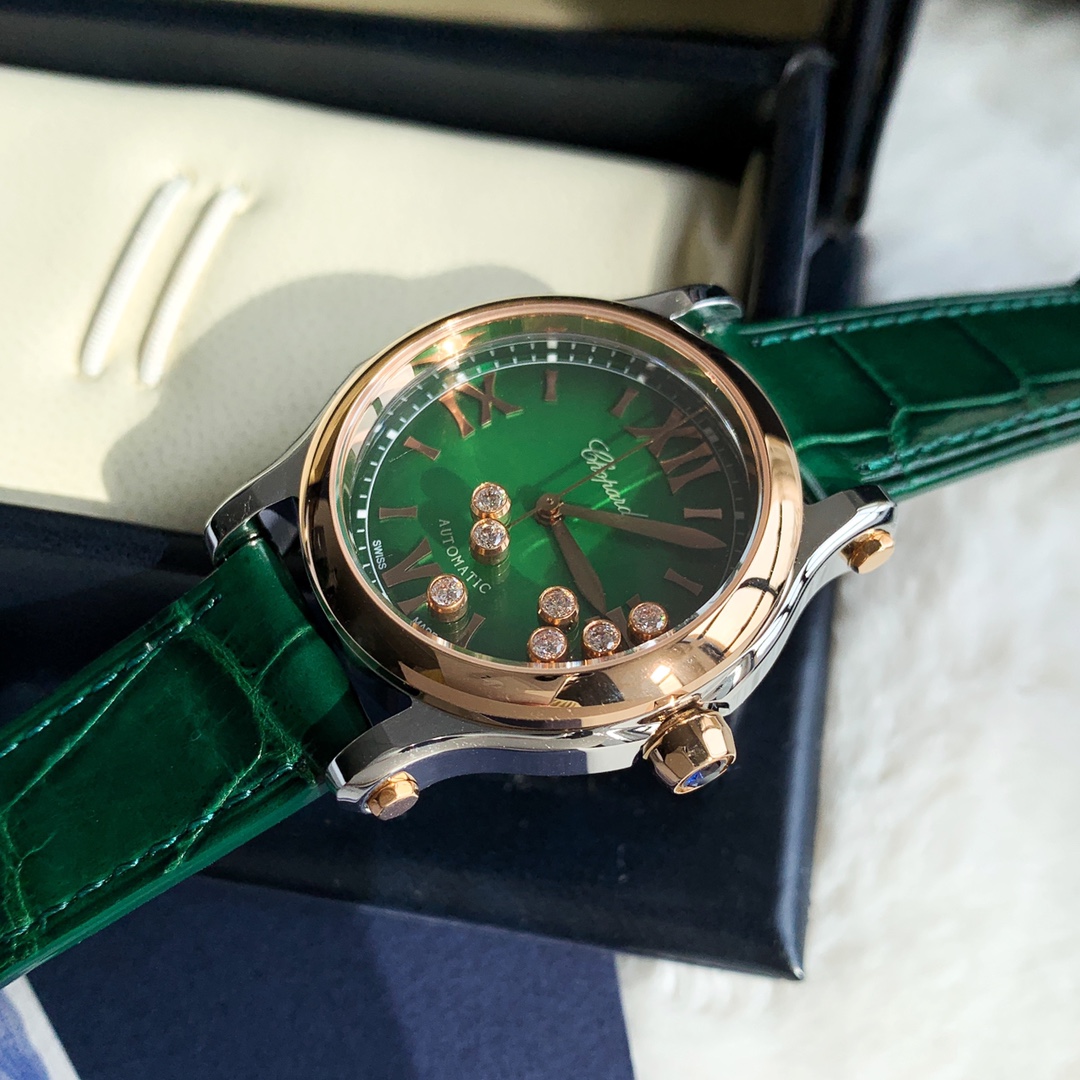 Chopard Nr happy Diamonds Diamond Sport Watch Case Dial