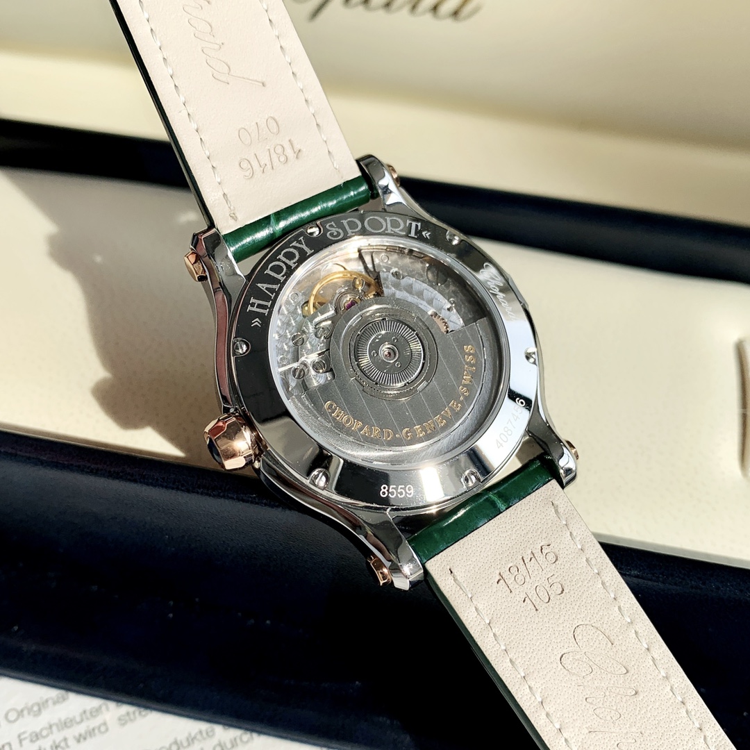 Chopard Nr happy Diamonds Diamond Sport Watch Case Dial